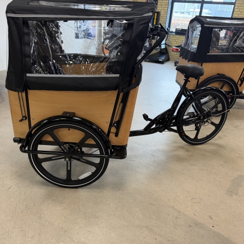 El ladcykel til udlejning hos Sydfyns Cykeludlejning i Svendborg