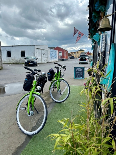 Klassisk cykel i Nyborg